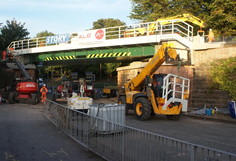 Causewayhead bridge on the evening of 29.09.13: Causewayhead bridge on the evening of 29.09.13 Photo of Causewayhead bridge on the evening of 29.09.13