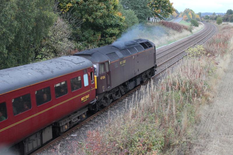 47786 and 47826 with 1Z38 from Inverness to Hereford: And clagging on the rear Photo of 47786 and 47826 with 1Z38 from Inverness to Hereford