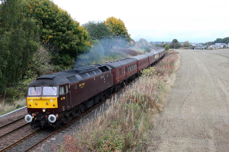 47786 and 47826 with 1Z38 from Inverness to Hereford: Photo of 47786 and 47826 with 1Z38 from Inverness to Hereford