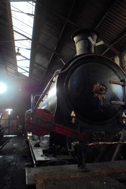 Cale. 828 in the shed : Photo of Cale. 828 in the shed