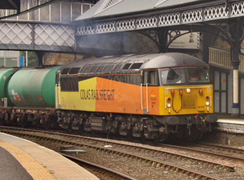 56105 grangemouth-linkswood 23.08.13.: Photo of 56105 grangemouth-linkswood 23.08.13.