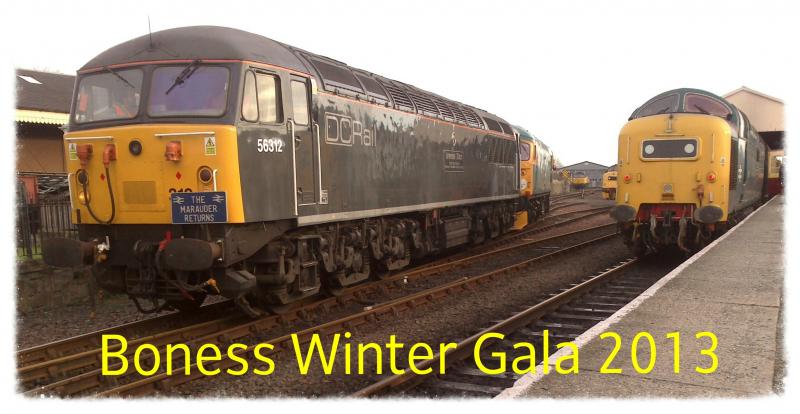 Grid & Deltic at Boness: Winter Gala action today at Boness Photo of Grid & Deltic at Boness