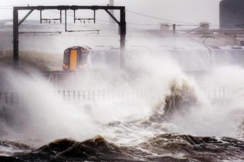 380 in Scottish storm: taken from Yahoo news. I am sure someone will know where it is. Photo of 380 in Scottish storm
