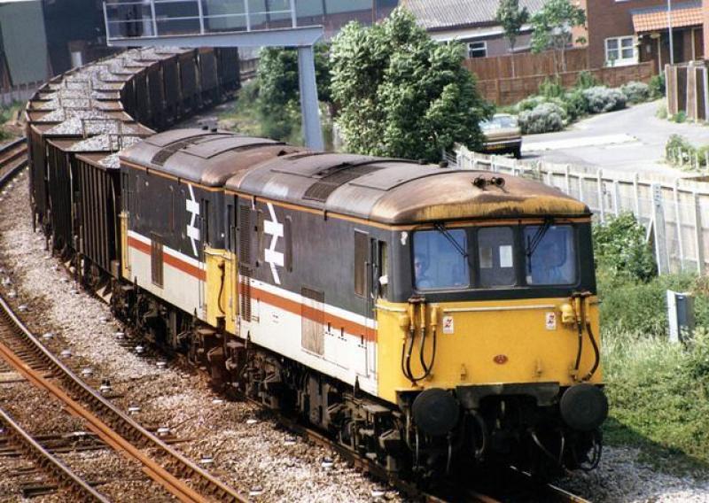 73s: Double headed 73s at Farlington Photo of 73s