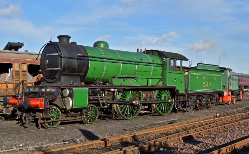 Green Morayshire : A last look at Green Morayshire before she is repainted.
15th Feb 2014. Photo of Green Morayshire
