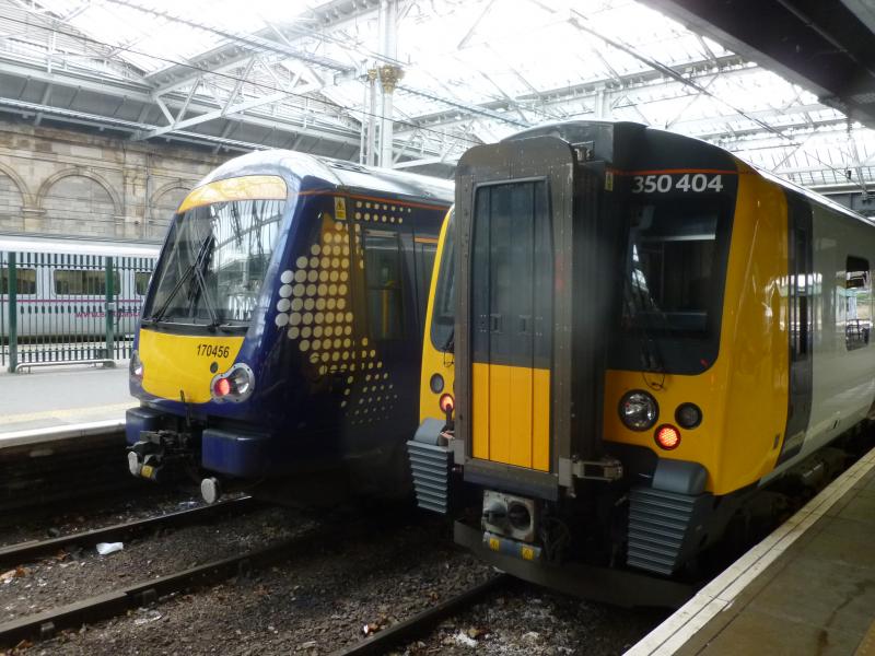 350404: 350404 & 170456 Waverley 22/02/2014
Photo of 350404