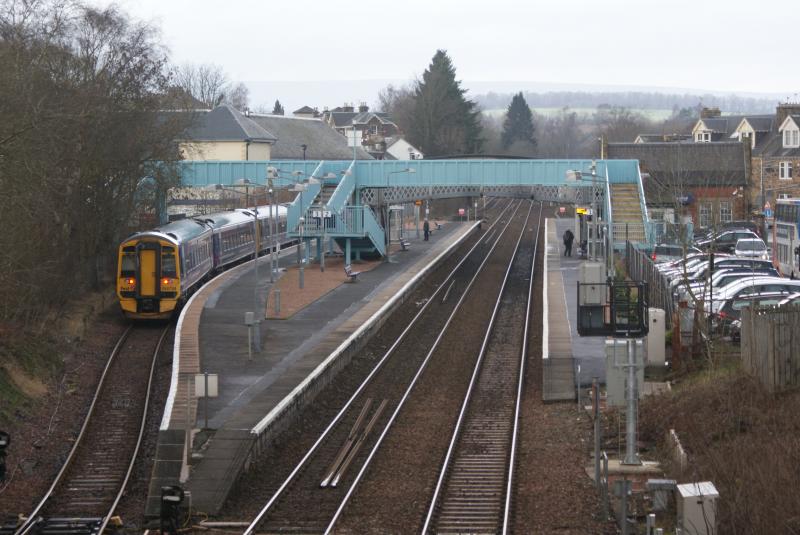 Dunblane's Blue Bridge - Going, Going, .......: Dunblane's Blue Bridge - Going, Going, ......, Gone 18hours later! Photo of Dunblane's Blue Bridge - Going, Going, .......