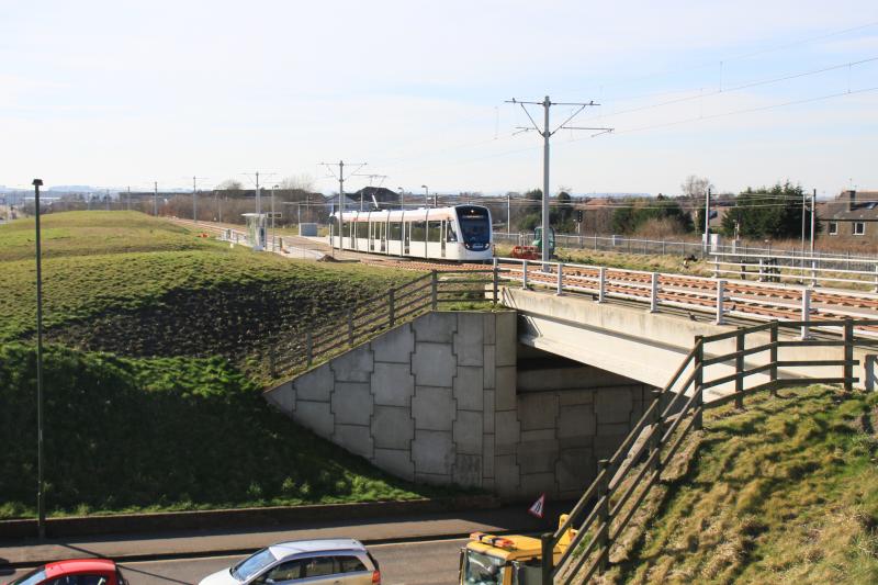 Photo of Tram 252 at Saughton