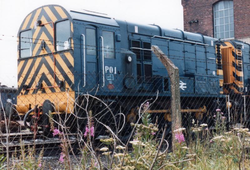 PO1 @ PO: Sunday afternoon shot at PO with dedicated shunter parked up Photo of PO1 @ PO