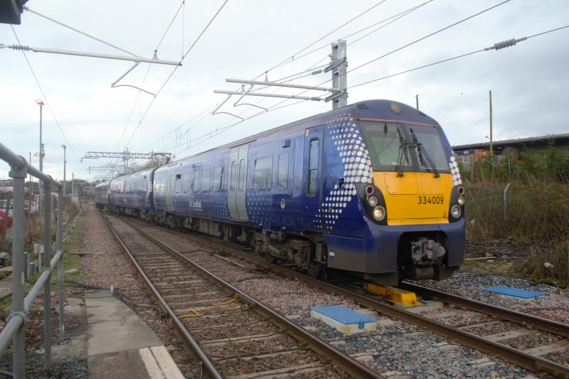 334009 2Z77 Cumbernauld 22/03/14: Photo of 334009 2Z77 Cumbernauld 22/03/14