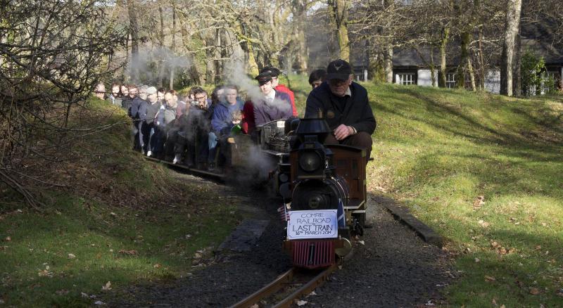 COMRIE RAILWAY LAST DAY 16.3.14: Photo of COMRIE RAILWAY LAST DAY 16.3.14