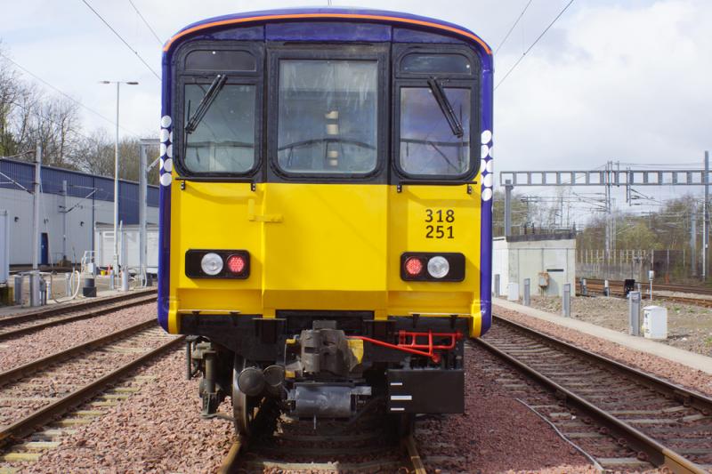 318251: Ex Works 318251 Cab End Photograph
taken with full permission Photo of 318251