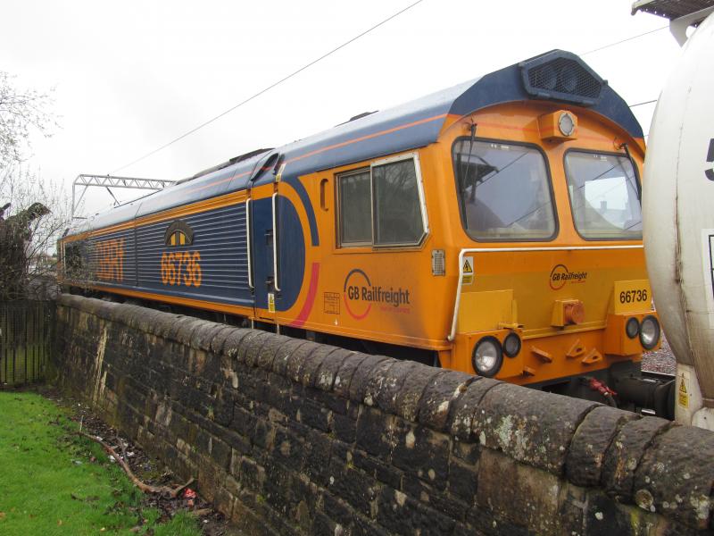 Photo of 66736 in Coatbridge