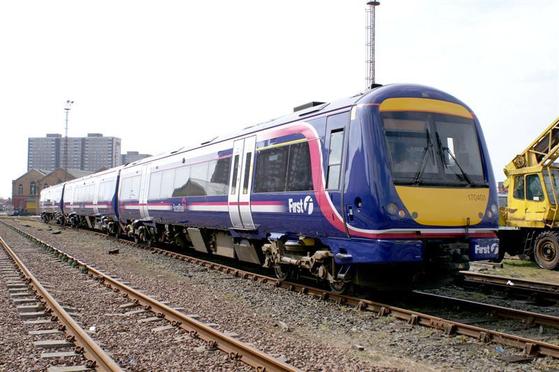 170401: Stabled in the yard Ex Works prior to release back into traffic on the 22nd April Photo of 170401