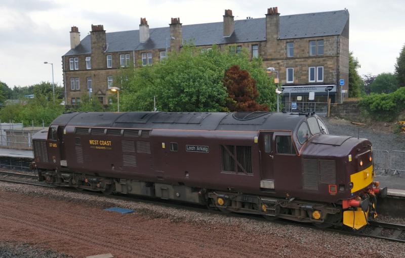 37685 passes Larbert with 0Z37 Perth - Craigentinny.: 37685 passes Larbert with 0Z37 Perth - Craigentinny. Photo of 37685 passes Larbert with 0Z37 Perth - Craigentinny.