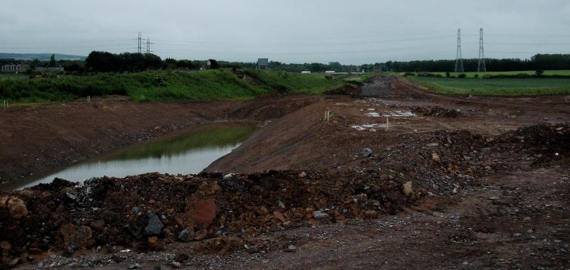 Photo of Border Railway crossing Penicuik Branch