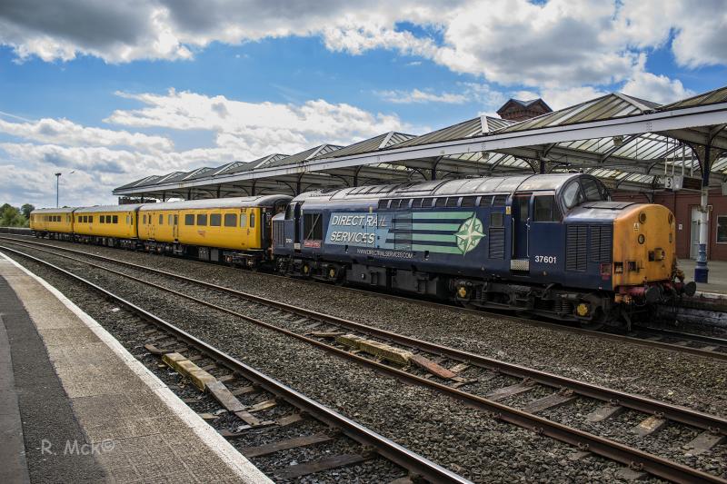 37601 at Kilmarnock: 37601 at Kilmarnock working 1Q14 on Friday 27th June 2014 Photo of 37601 at Kilmarnock