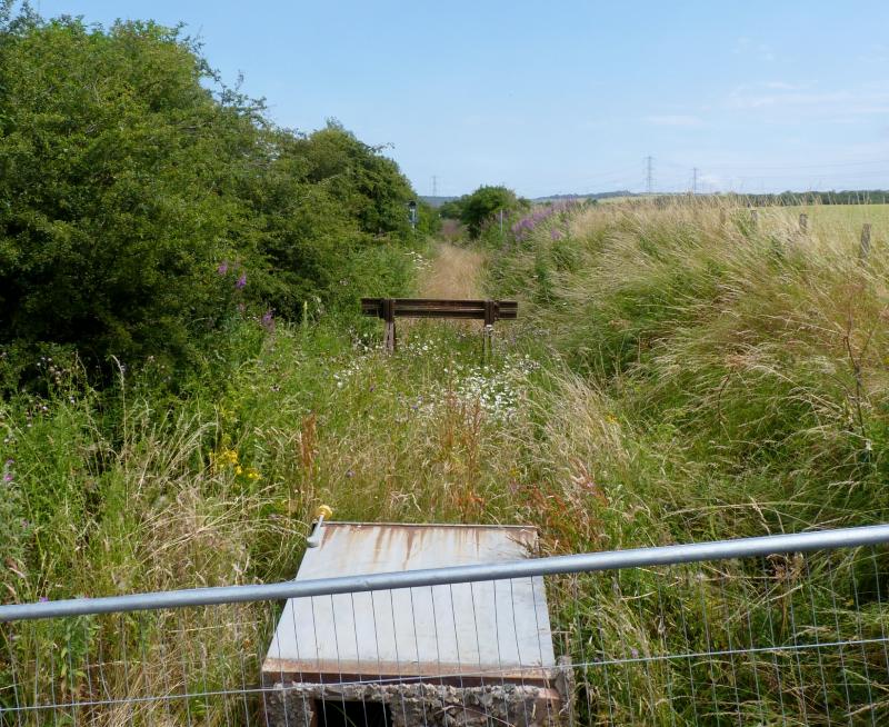 Photo of The end of the Penicuik branch