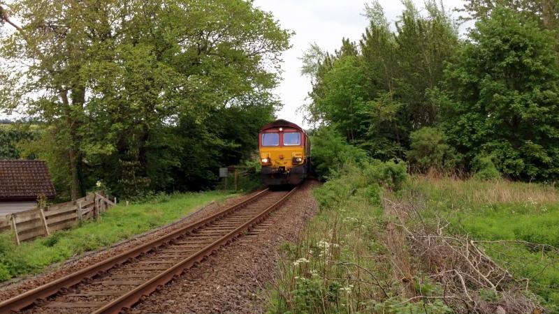 66105 - 23 May 2014 - Conon Bridge: 66105 crossing Conon Bridge with the 608S 0916 Inverness T.C. to Lairg Oil Terminal Photo of 66105 - 23 May 2014 - Conon Bridge