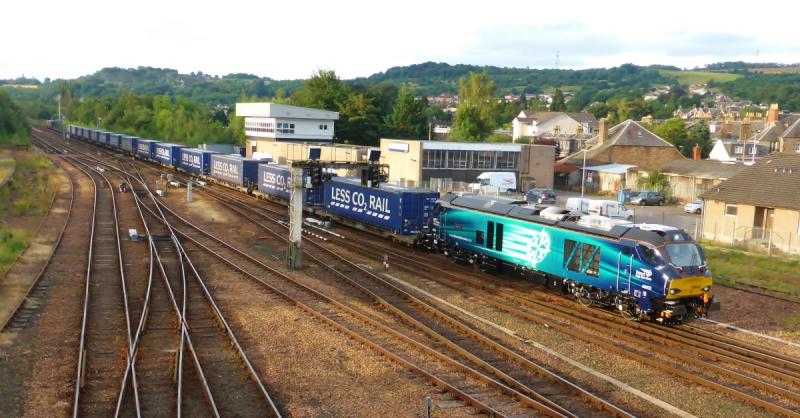 68005 on 4H47 at Perth on 29-7-14: Photo of 68005 on 4H47 at Perth on 29-7-14
