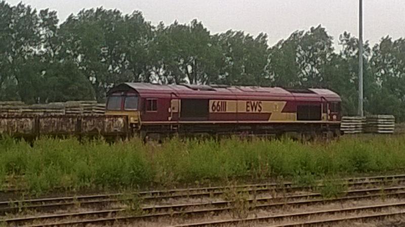 66111 at Millerhill on 02/08/14: Photo of 66111 at Millerhill on 02/08/14