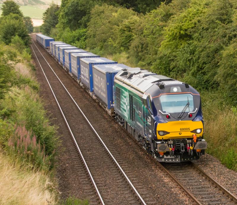68005: Passing Farmhall farm tonight. Photo of 68005