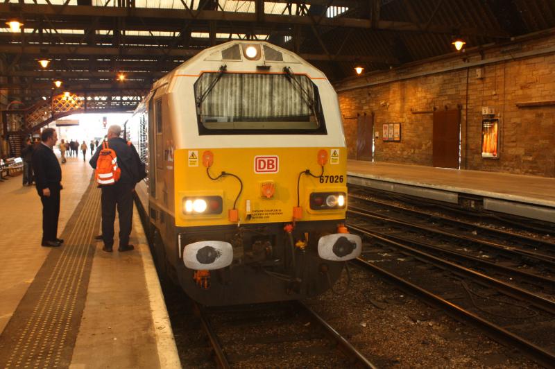 67026 at perth.: Photo of 67026 at perth.