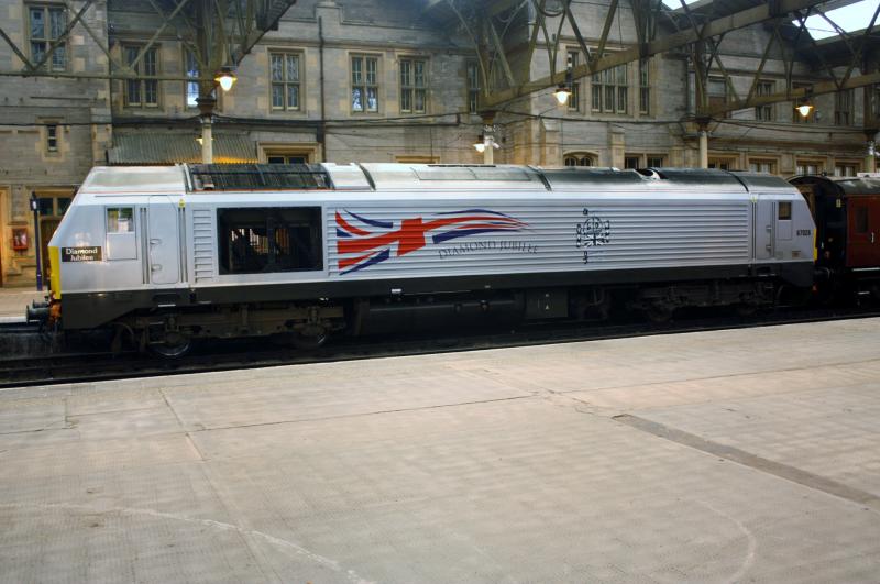 67026 at perth.: Photo of 67026 at perth.
