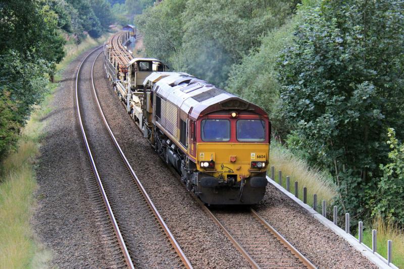 6K08 - MOSSND DY - NAIRN - 66134 T+T 66111 : Approaching Waulkmill Bridge Luncarty Photo of 6K08 - MOSSND DY - NAIRN - 66134 T+T 66111