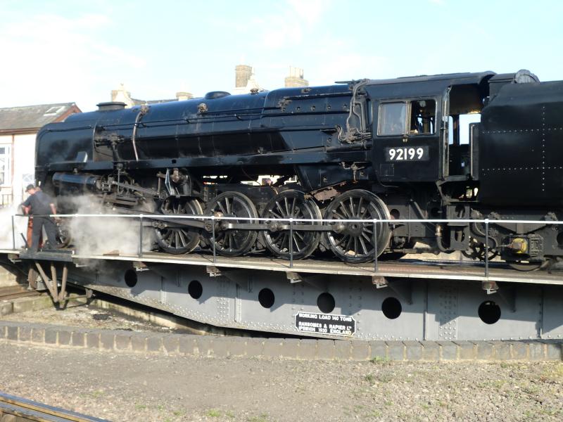 nene valley railway steam gala 14/9/14: 92212 as 92199 Photo of nene valley railway steam gala 14/9/14