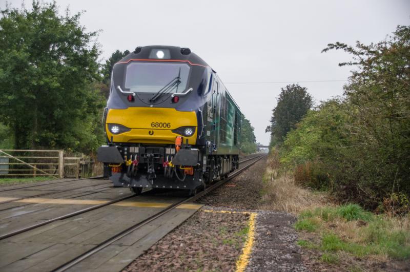 68006: 68006 at Forgandenny. 19/09/14. Photo of 68006