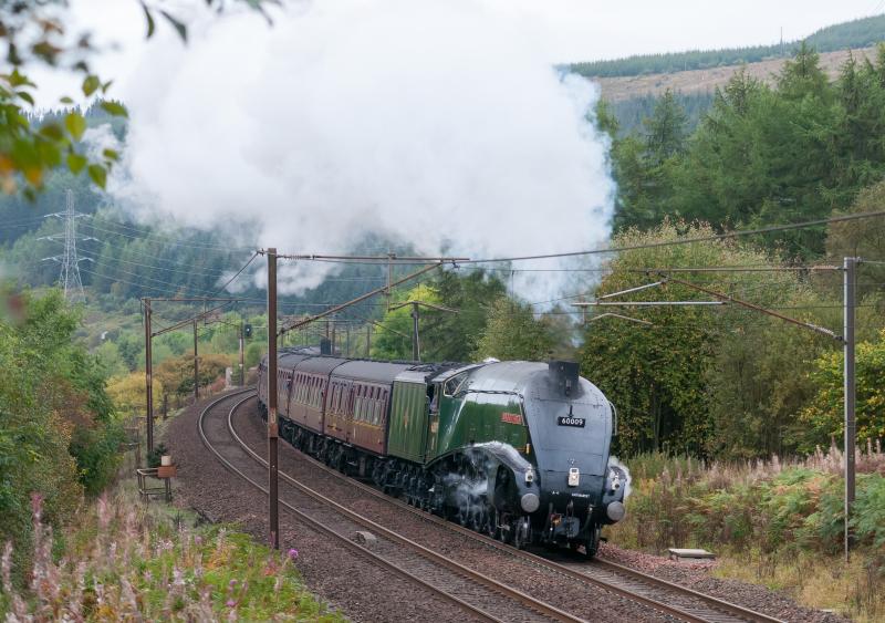 Scottish Lowlander: Union of South Africa climbing Beattock at a very leisurely pace in 2nd leg of Scottish Lowlander 27.9.14 Photo of Scottish Lowlander