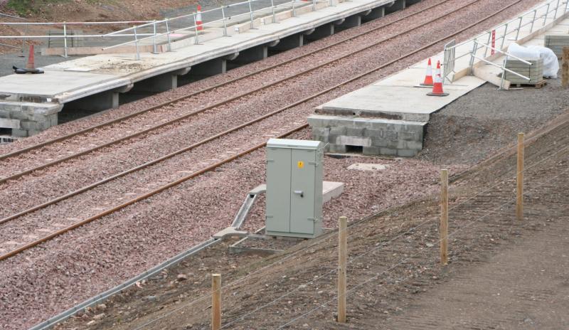 Shawfair Station : The Signalling Location installed at Shawfair Station Photo of Shawfair Station