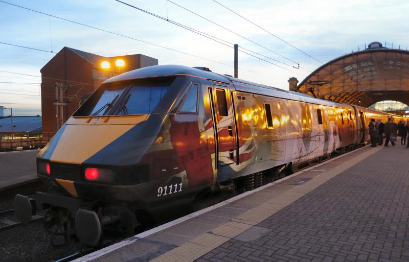 Photo of 91111 at Newcastle 29.10.14