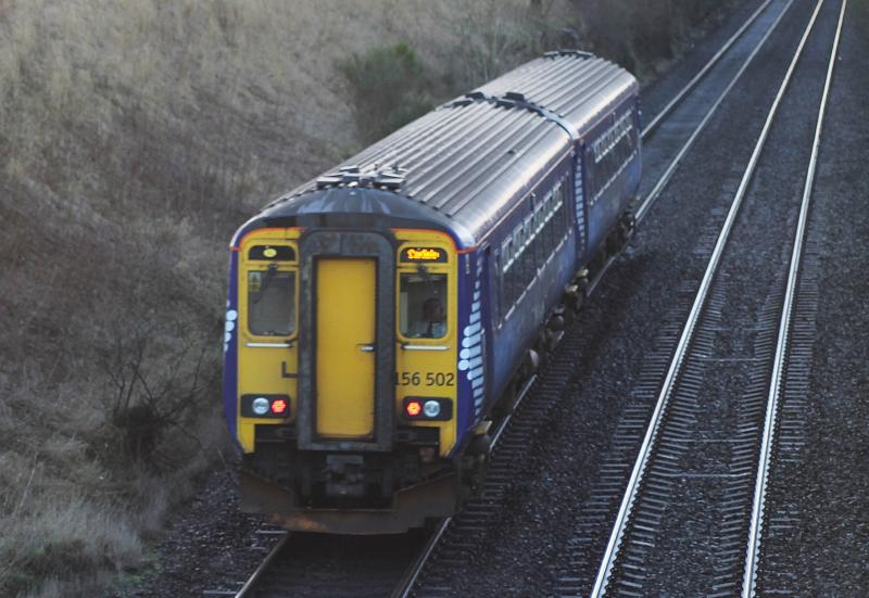 156502: heading towards new cumnock Photo of 156502