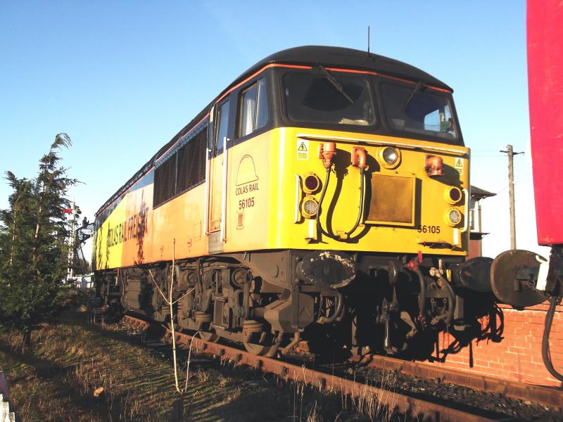 56105 stabled: Photo of 56105 stabled