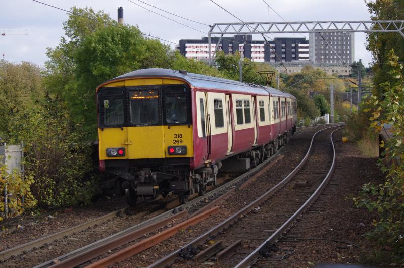 318269 Partick 20Oct14: Photo of 318269 Partick 20Oct14