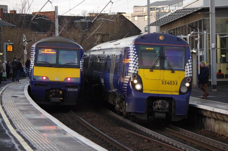 334033 320310: Partick 30Dec14 Photo of 334033 320310