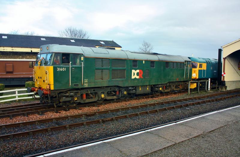 DCR 31601 bo'ness diesel gala 27.12.14.: Photo of DCR 31601 bo'ness diesel gala 27.12.14.