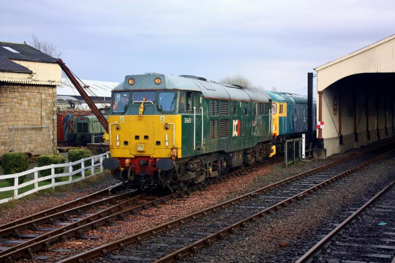 DCR 31601 bo'ness diesel gala 27.12.14.: Photo of DCR 31601 bo'ness diesel gala 27.12.14.