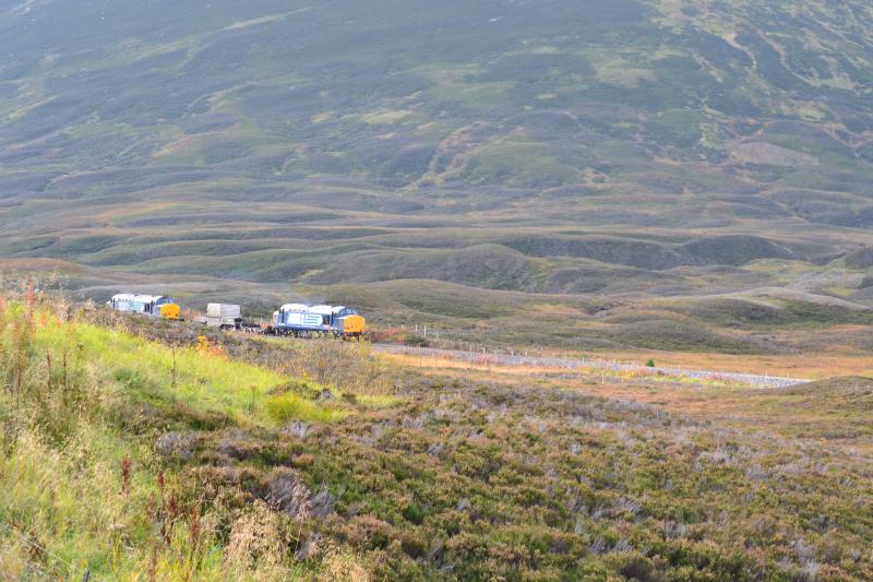 Class 37s at Druimuachdar Pass: Class 37s number 37409 Lord Hiton with 37269 on the rear
en route to Inverness Photo of Class 37s at Druimuachdar Pass