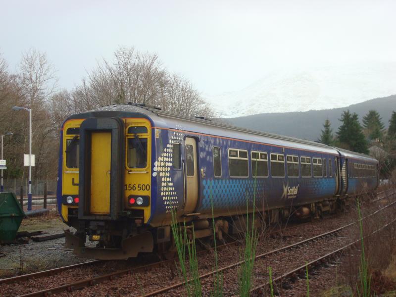 The Other End!: The other end of 156500 at Taynuilt today. Photo of The Other End!