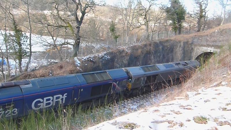 Torwoodlee Tunnel: 66`s now through the short Torwoodlee tunnel Photo of Torwoodlee Tunnel