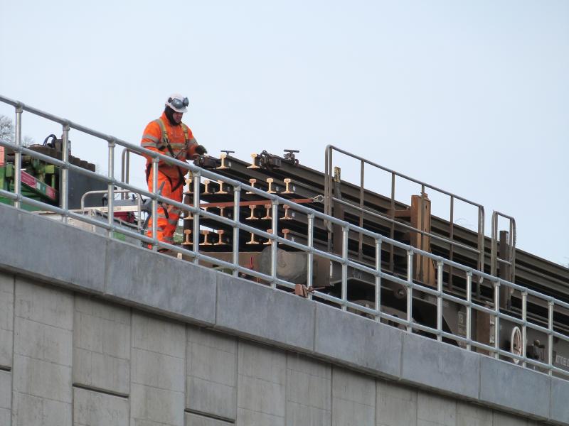 Photo of Full load of rails