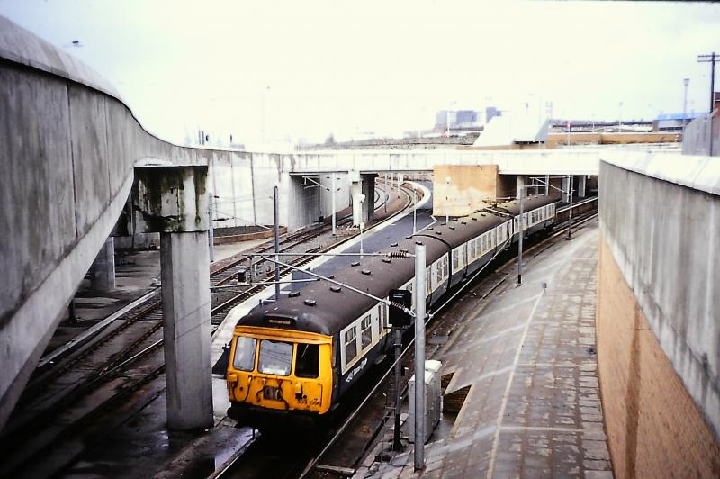 303056: At the new Finnieston station (now Exhibition Centre), 24 November 1979 Photo of 303056