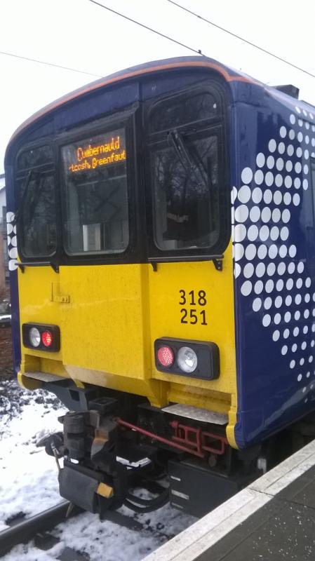 Photo of Class 318251 at Garscadden