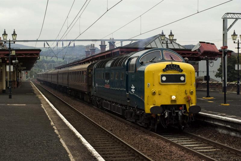 55022 DUMBARTON CENTRAL 6.10.7.jpg: Photo of 55022 DUMBARTON CENTRAL 6.10.7.jpg