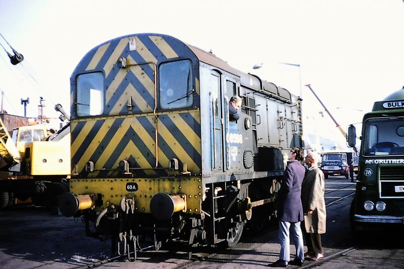 08568: At Inverness Harbour, 25 August 1975 Photo of 08568