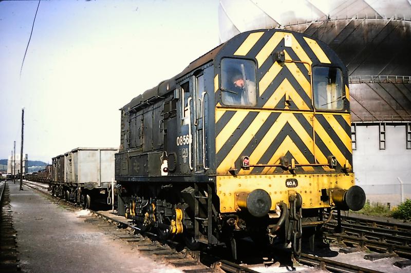 08568: At Millburn Yard, Inverness, 25 August 1975 Photo of 08568