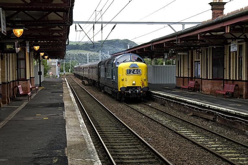 55022 DUMBARTON CENTRAL 24.8.08.jpg: Photo of 55022 DUMBARTON CENTRAL 24.8.08.jpg